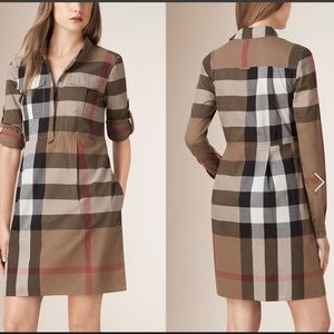 *NEVER WORN* BURBERRY BRIT NWT LONG SLEEVE DRESS